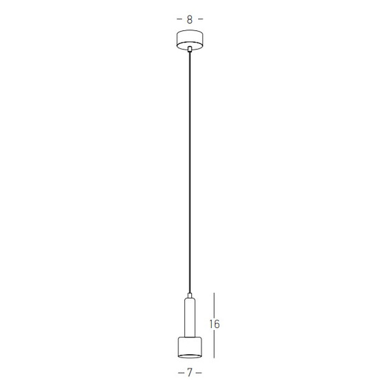 LED Полилей ZAMBELIS 22181 PENDANT LIGHT LED 7W 3000K SANDY BLACK-GOLD | Osvetlenieto.bg