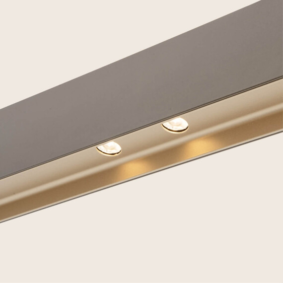 LED Полилей ZAMBELIS 22208 PENDANT LED LIGHT UP-DOWN 54W 3000K BROZE-GOLD | Osvetlenieto.bg
