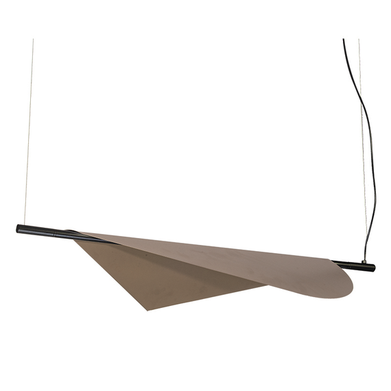 LED Полилей ZAMBELIS 22229 PENDANT LED LIGHT 18W 3000K SANDY BLACK-BRONZE | Osvetlenieto.bg