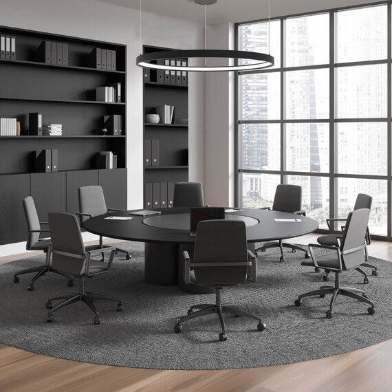 LED Полилей ZAMBELIS 23035 PENDANT LED LIGHT 45W 3000K ALUMINIUM BLACK | Osvetlenieto.bg