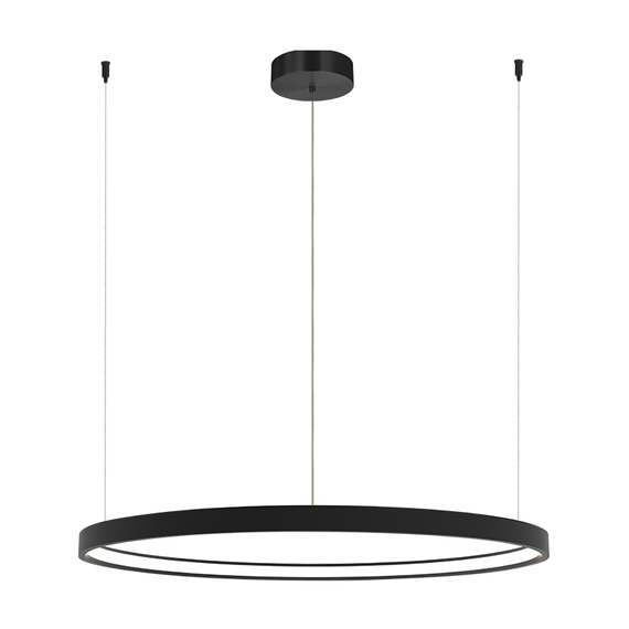 LED Полилей ZAMBELIS 23035 PENDANT LED LIGHT 45W 3000K ALUMINIUM BLACK | Osvetlenieto.bg