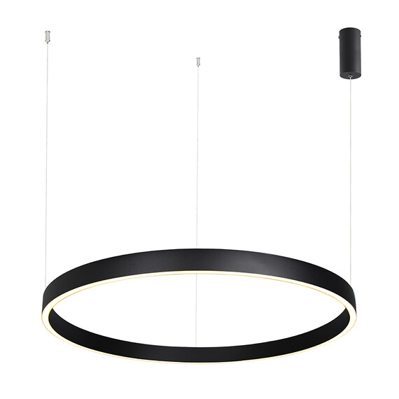 LED Полилей ZAMBELIS 25368 PENDANT LED LIGHT UP-DOWN 70W 3000K BLACK ALUMINIUM - ACRYLIC | Osvetlenieto.bg