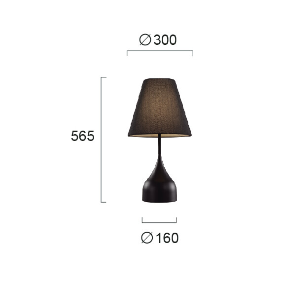 Настолна лампа MATINA 4277000 Viokef 1xЕ27 | Osvetlenieto.bg