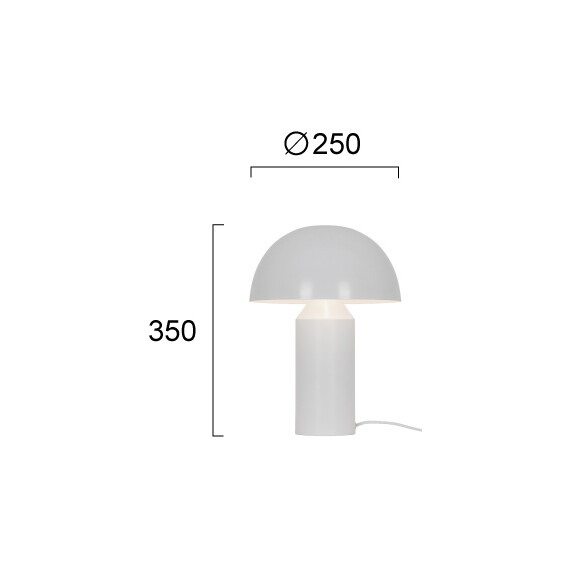 Настолна лампа NILSON 4278901 Viokef 2xЕ14 | Osvetlenieto.bg