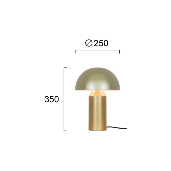 Настолна лампа NILSON 4278902 Viokef 2xЕ14 | Osvetlenieto.bg