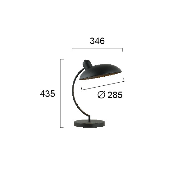 Настолна лампа THEMIS 4283400 Viokef 1xЕ27 | Osvetlenieto.bg