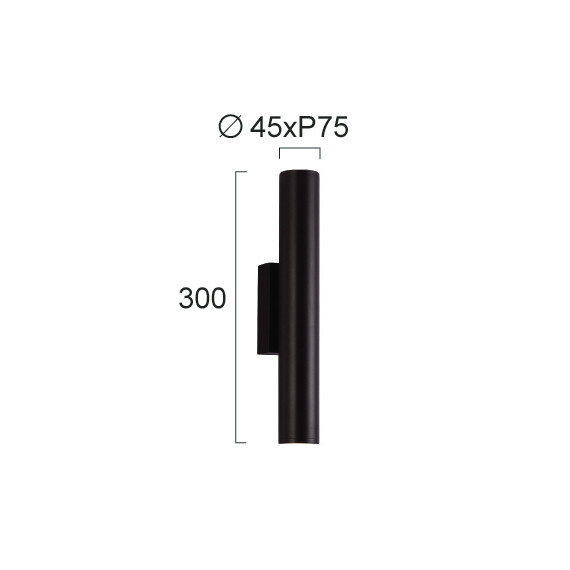 LED Фасаден аплик CITY 4321200 Viokef 6W 3000K | Osvetlenieto.bg