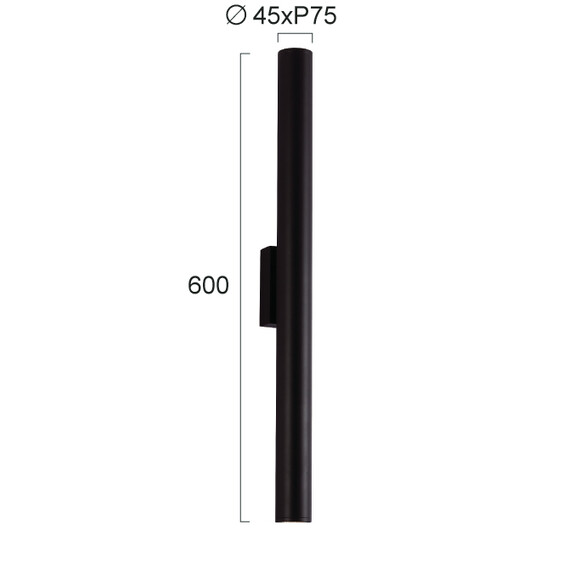 LED Фасаден аплик CITY 4321300 Viokef 10W 3000K | Osvetlenieto.bg