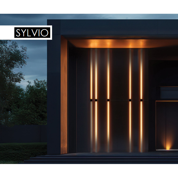 LED Фасаден аплик SYLVIO 4352500 Viokef 10W 3000K | Osvetlenieto.bg