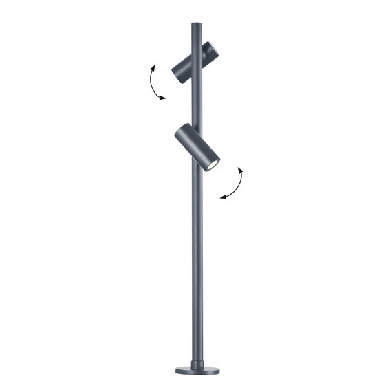LED Градинска лампа ARUBA 4349500 Viokef 12W 3000K | Osvetlenieto.bg