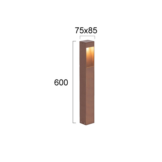 LED Градинска лампа KARL 4320901 Viokef 7W 3000K | Osvetlenieto.bg