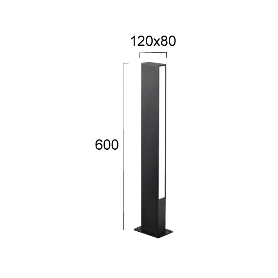 LED Градинска лампа LIR 4321000 Viokef 6W 3000K | Osvetlenieto.bg