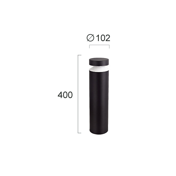 LED Градинска лампа MATIRA 4310500 Viokef 6W 3000K | Osvetlenieto.bg