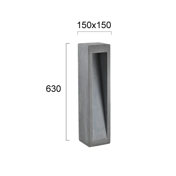 LED Градинска лампа STYLE 4290500 Viokef 6W 3000K | Osvetlenieto.bg