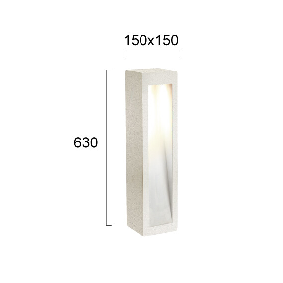 LED Градинска лампа STYLE 4290501 Viokef 6W 3000K | Osvetlenieto.bg