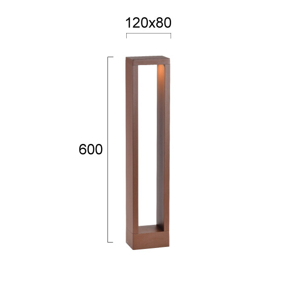 LED Градинска лампа ZORO 4332800 Viokef 10W 3000K | Osvetlenieto.bg