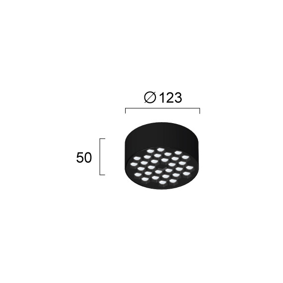 LED Луна за открит монтаж MATEO 4343201 Viokef 12W CCT 2700K-6000K Triac Dimmable | Osvetlenieto.bg