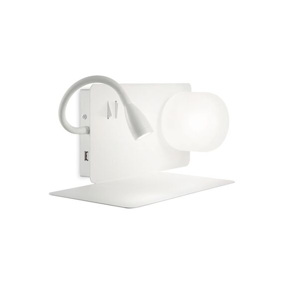 Аплик BOOK-1 AP2 BIANCO 174792 Ideal Lux G9/LED | Osvetlenieto.bg