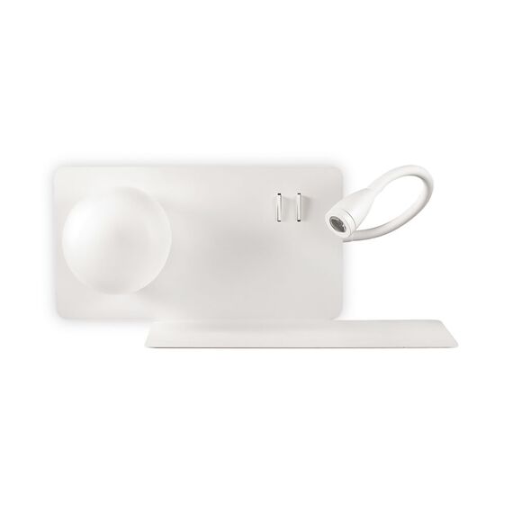 Аплик BOOK-2 AP2 BIANCO 174822 Ideal Lux G9/LED | Osvetlenieto.bg