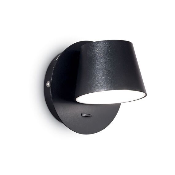 Аплик GIM AP1 NERO 167121 Ideal Lux LED | Osvetlenieto.bg