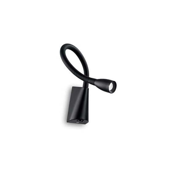Аплик Goose Ap1 Nero 142692 Ideal Lux LED | Osvetlenieto.bg