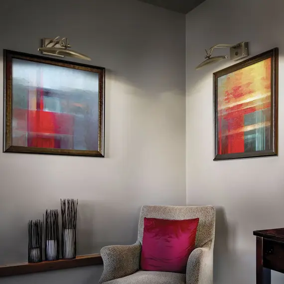 Аплик за картина Mirror-20 Ap2 Ottone 031507 Ideal Lux G9 | Osvetlenieto.bg