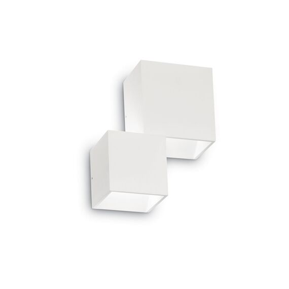 Фасаден аплик RUBIK AP2 BIANCO 187358 Ideal Lux LED | Osvetlenieto.bg