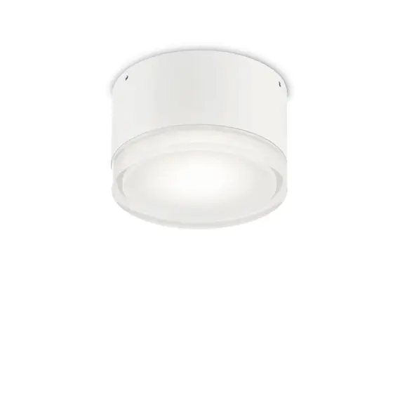 Фасаден аплик URANO PL1 SMALL BIANCO 168036 Ideal Lux GX53 | Osvetlenieto.bg