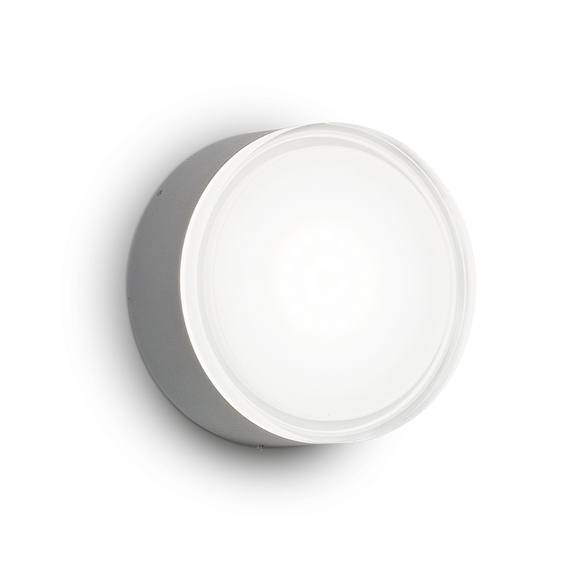 Фасаден плафон URANO PL1 BIG ANTRACITE 168135 Ideal Lux 1xGX53 IP44 | Osvetlenieto.bg