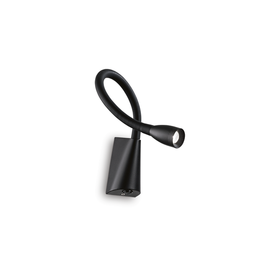 LED Аплик GOOSE AP NERO 142692 Ideal Lux | Osvetlenieto.bg