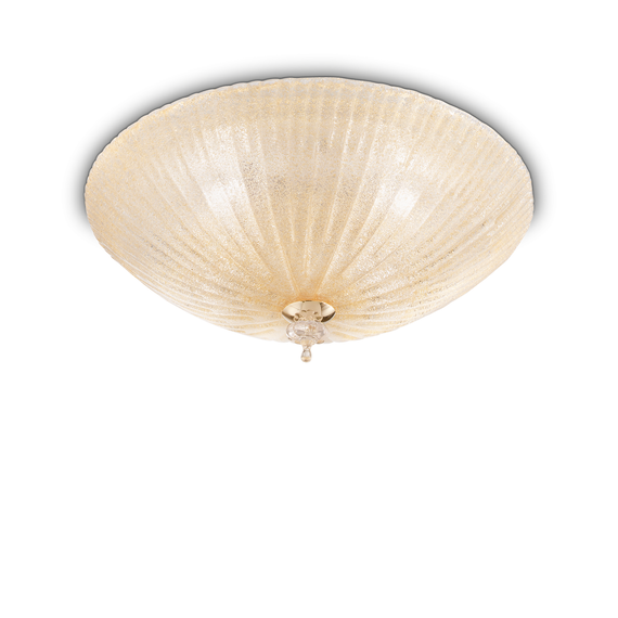 Плафон SHELL PL6 AMBRA 140193 Ideal Lux 6xE27 | Osvetlenieto.bg