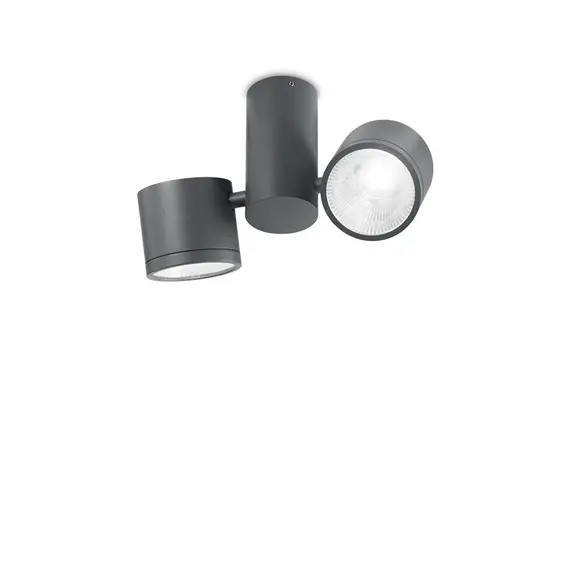 Плафон SUNGLASSES PL2 ANTRACITE 161846 Ideal Lux LED | Osvetlenieto.bg