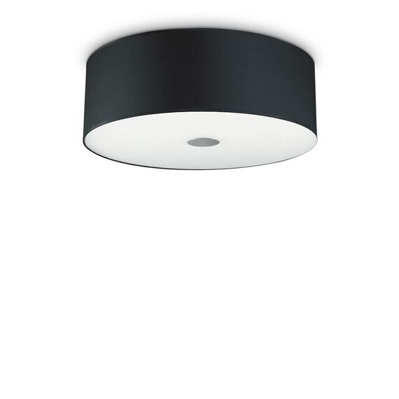 Плафон Woody Pl5 Nero 122212 Ideal Lux E27 | Osvetlenieto.bg