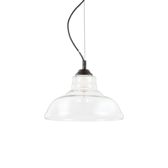 Полилей BISTRO' SP1 PLATE TRASPARENTE 112336 Ideal Lux 1xE27 | Osvetlenieto.bg