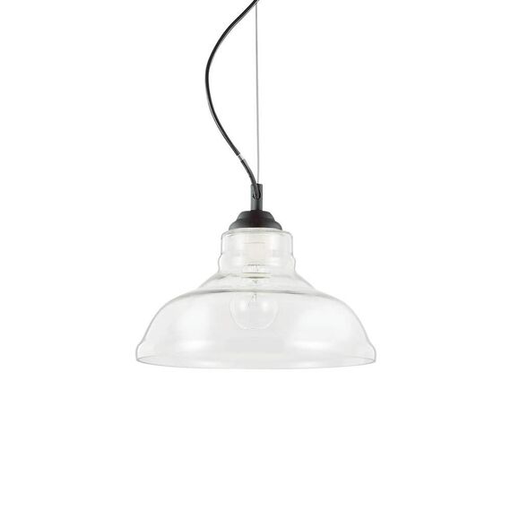 Полилей Bistro' Sp1 Plate Trasparente 112336 Ideal Lux E27 | Osvetlenieto.bg