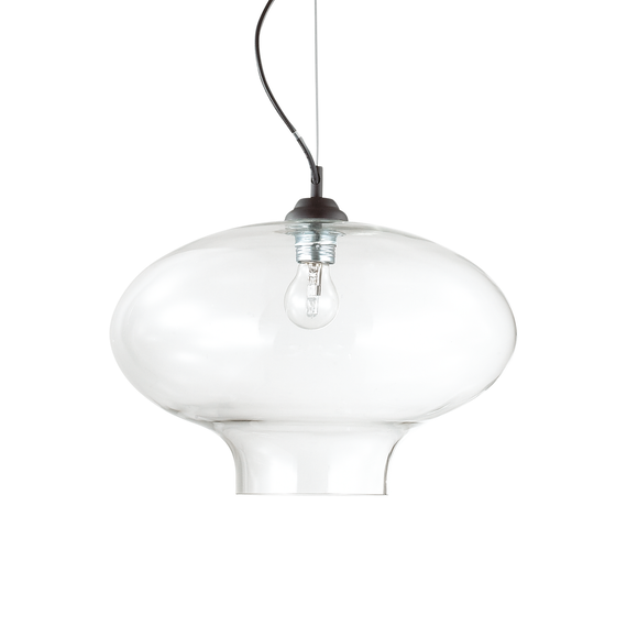 Полилей BISTRO' SP1 ROUND TRASPARENTE 120898 Ideal Lux 1xE27 | Osvetlenieto.bg