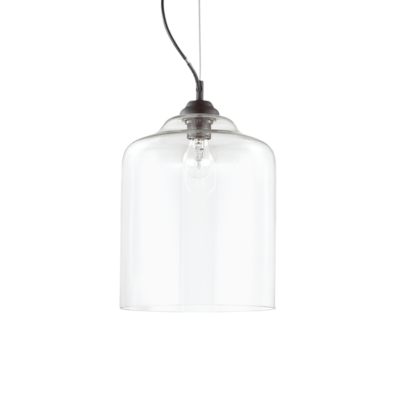 Полилей BISTRO' SP1 SQUARE TRASPARENTE 112305 Ideal Lux 1xE27 | Osvetlenieto.bg