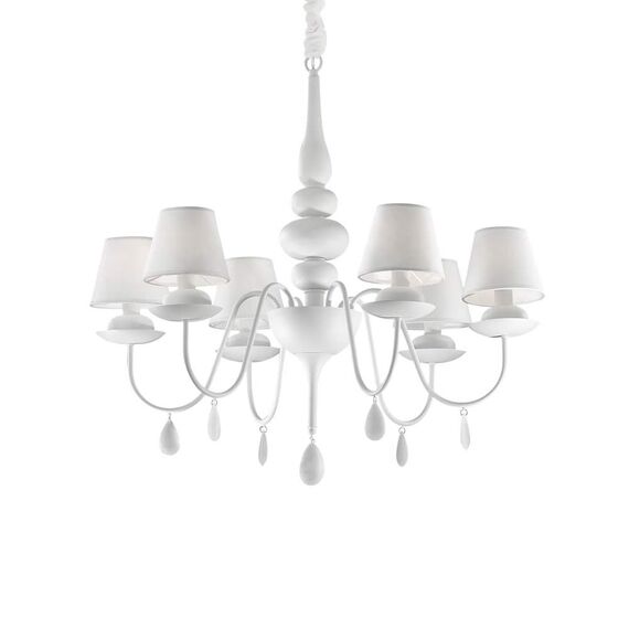 Полилей Blanche Sp6 Bianco 035581 Ideal Lux E14 | Osvetlenieto.bg