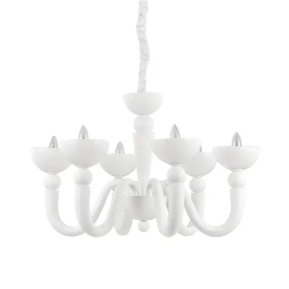 Полилей Bon Bon Sp6 Bianco 093994 Ideal Lux E14 | Osvetlenieto.bg