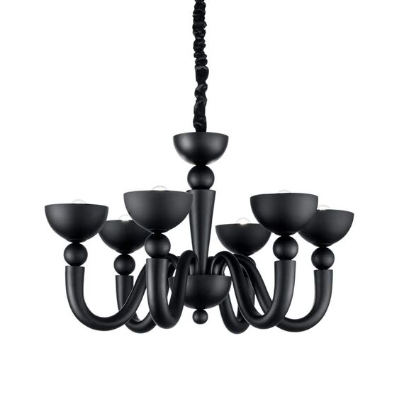 Полилей Bon Bon Sp6 Nero 140339 Ideal Lux E14 | Osvetlenieto.bg