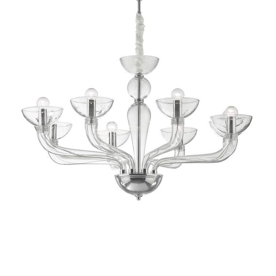 Полилей Casanova Sp8 Trasparente 044255 Ideal Lux E14 | Osvetlenieto.bg