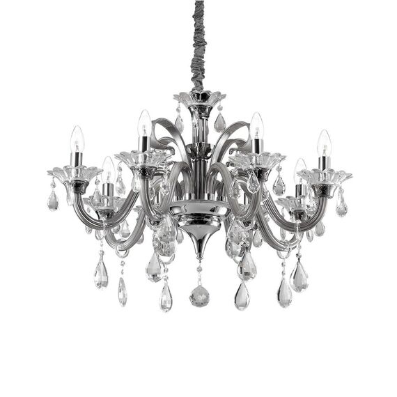Полилей Colossal Sp8 Grigio 081519 Ideal Lux E14 | Osvetlenieto.bg