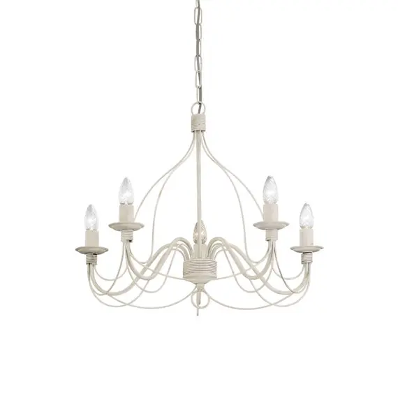 Полилей Corte Sp5 Bianco Antico 005881 Ideal Lux E14 | Osvetlenieto.bg