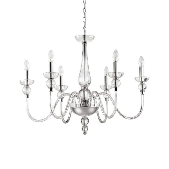 Полилей Doge Sp6 Trasparente 044422 Ideal Lux E14 | Osvetlenieto.bg