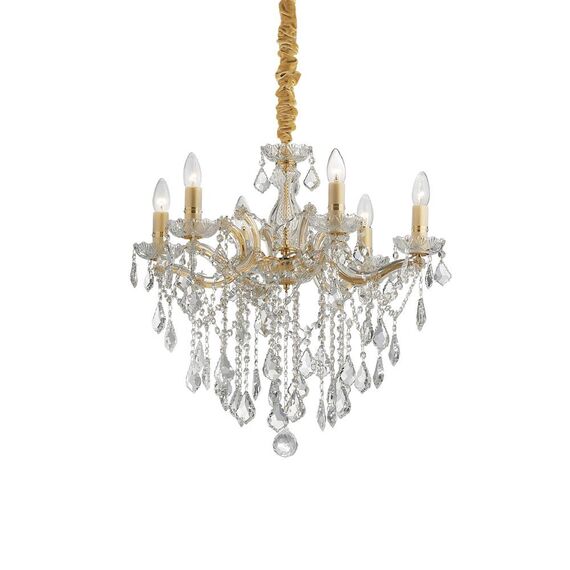 Полилей Florian Sp6 Oro 035635 Ideal Lux E14 | Osvetlenieto.bg