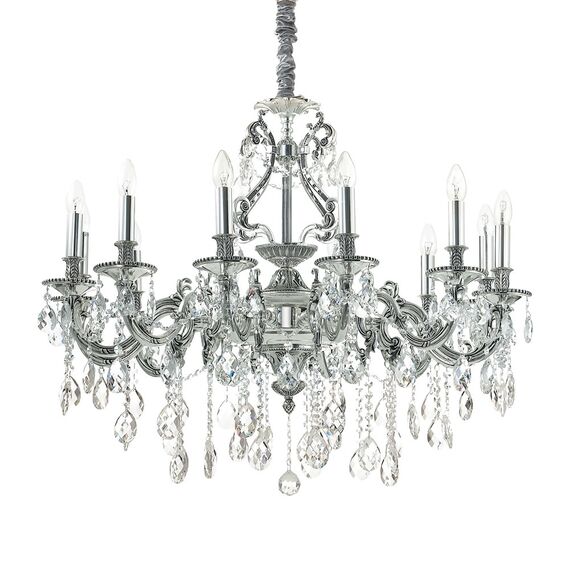 Полилей GIOCONDA SP12 ARGENTO 164953 Ideal Lux E14 | Osvetlenieto.bg