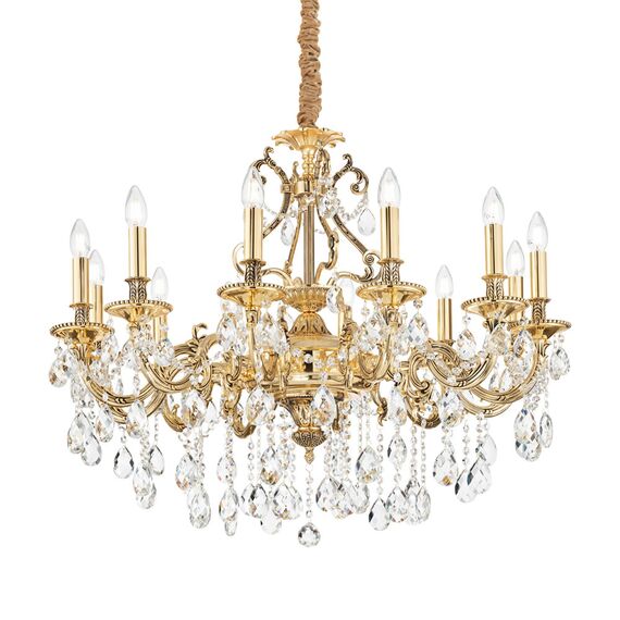 Полилей GIOCONDA SP12 ORO 164960 Ideal Lux E14 | Osvetlenieto.bg