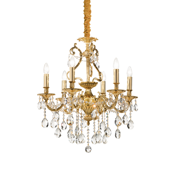 Полилей GIOCONDA SP6 ORO 060507 Ideal Lux 6xE14 | Osvetlenieto.bg