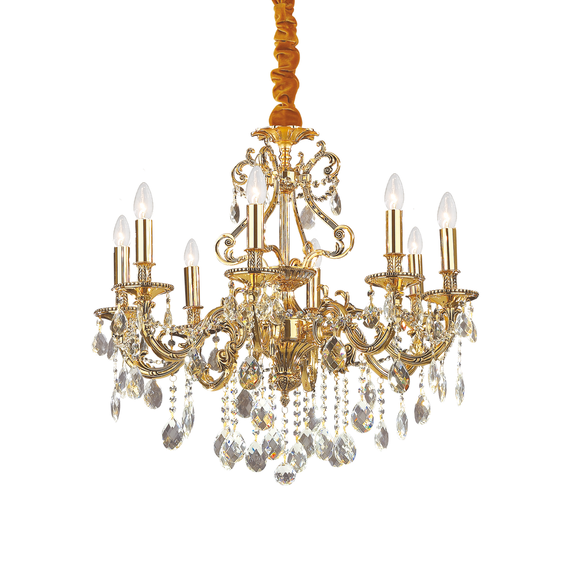 Полилей GIOCONDA SP8 ORO 060514 Ideal Lux 8xE14 | Osvetlenieto.bg