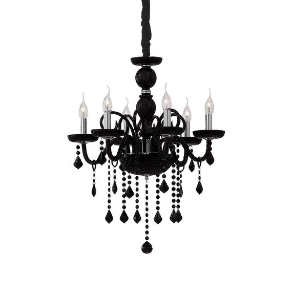 Полилей Giudecca Sp6 Nero 032504 Ideal Lux E14 | Osvetlenieto.bg